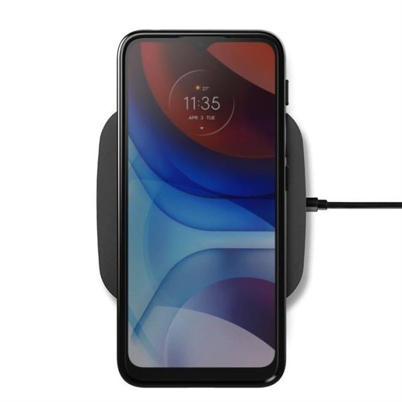 Thunder tok Rugalmas Kemény tok TPU tok Motorola Moto E7 Power fekete