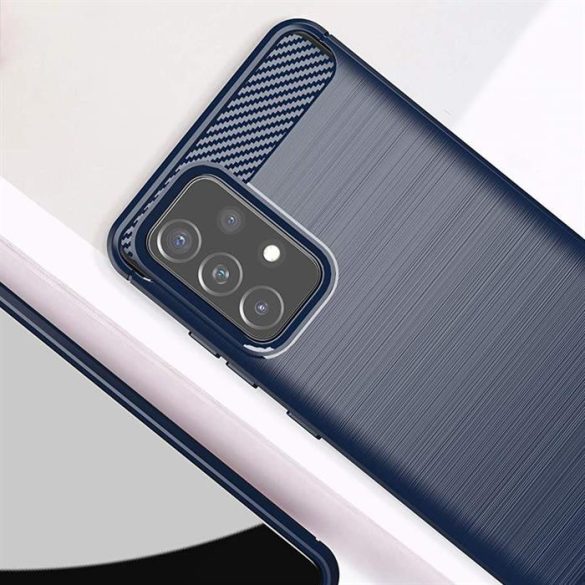 Carbon tok Flexible tok TPU tok Samsung Galaxy A72 4G kék