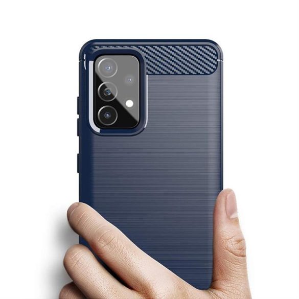 Carbon tok Flexible tok TPU tok Samsung Galaxy A72 4G kék