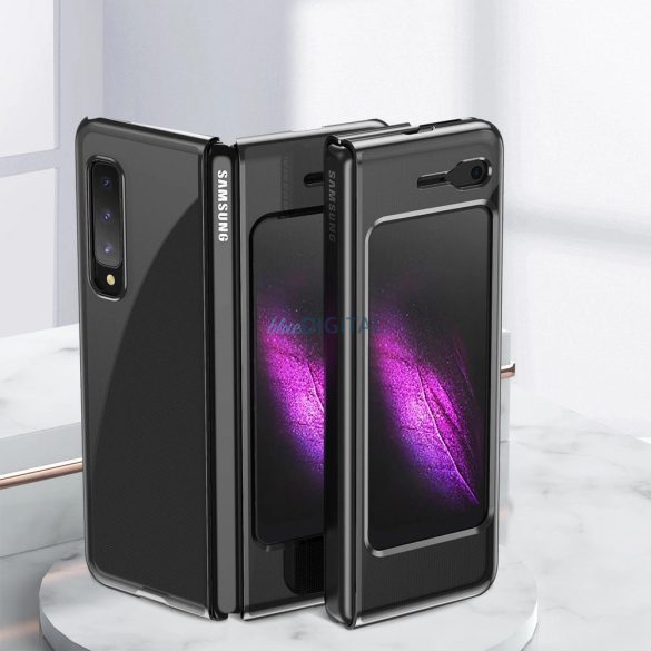 Plating Case keménytok Samsung Galaxy Fold 1 - fekete