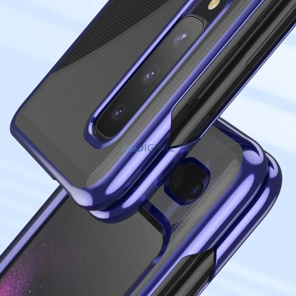 Plating Case keménytok Samsung Galaxy Fold 1 - fekete