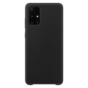 Szilikon tok Lágy flexibilis szilikon tok Samsung Galaxy S21 + 5G (S21 Plus 5g) fekete