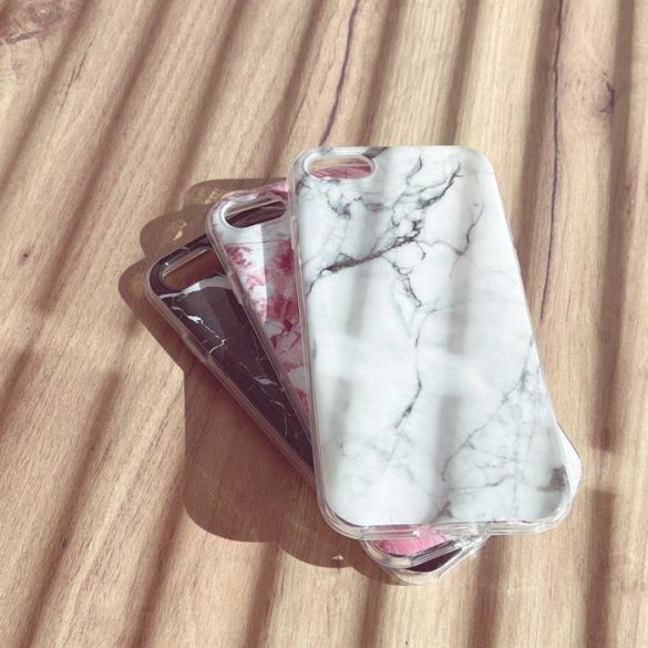 Wozinsky Marble TPU telefontok Xiaomi poco m3 / Xiaomi Redmi 9t rózsaszín