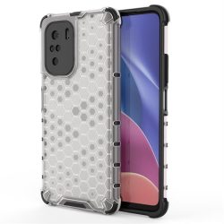   Méhsejt tok Páncél fedelet TPU Bumper Xiaomi redmi K40 Pro + / K40 Pro / K40 / Poco F3 átlátszó