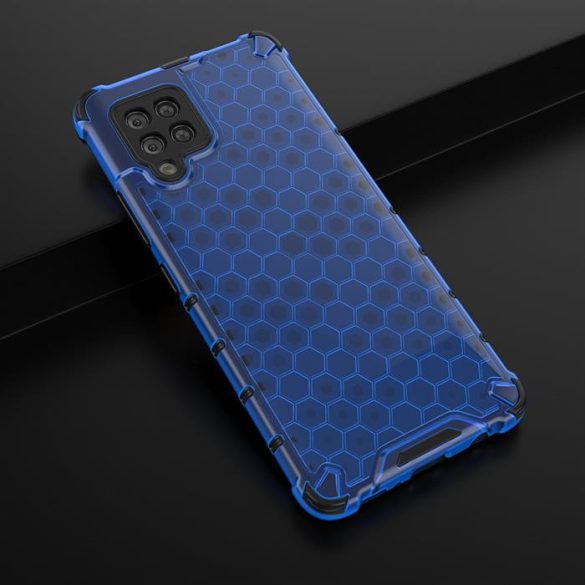 Honeycomb tok Armor tok TPU Bumper a Samsung Galaxy A42 5G kék