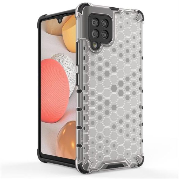 Honeycomb tok Armor tok TPU Bumper a Samsung Galaxy A42 5G kék