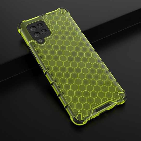 Honeycomb tok Armor tok TPU Bumper a Samsung Galaxy A42 5G Green