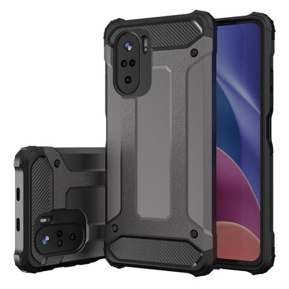 hybrid Armor tok Kemény telefontok Xiaomi Redmi K40 Pro + / K40 Pro / K40 / poco f3 Golden