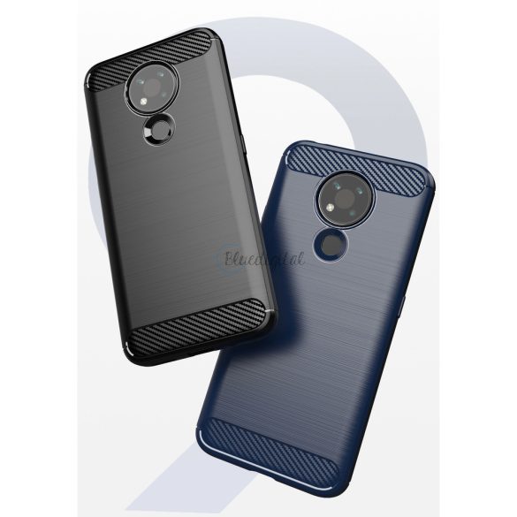 Carbon tok Flexible tok TPU tok Nokia 3.4 fekete