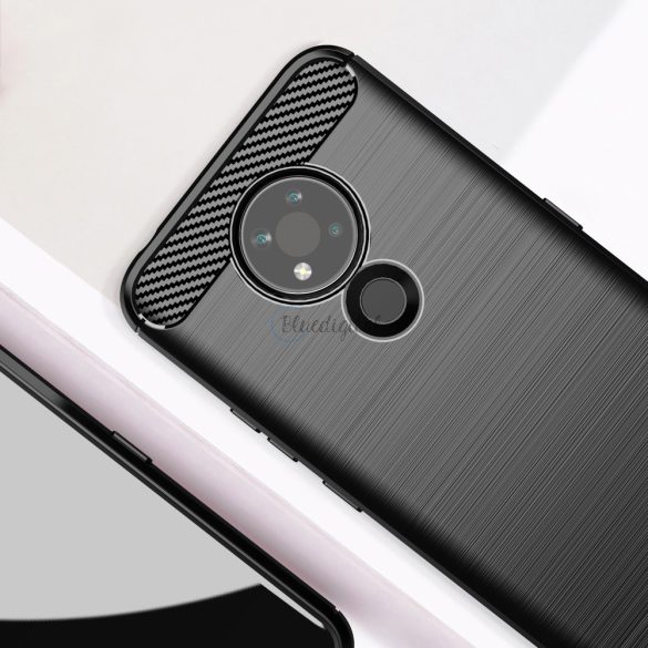 Carbon tok Flexible tok TPU tok Nokia 3.4 fekete