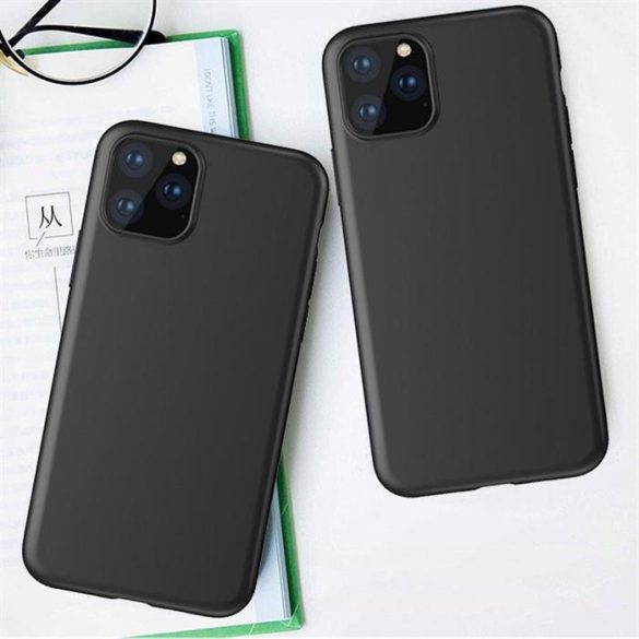 Soft Case tok iPhone 12 készülékhez fekete