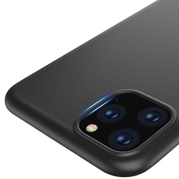 Soft tok TPU GEL védő telefontok iPhone 12 Pro max fekete