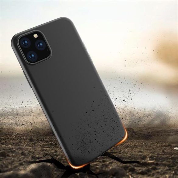 Soft tok TPU GEL védő telefontok iPhone 12 Pro max fekete