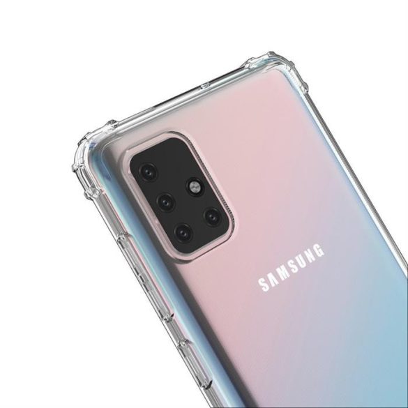 Wozinsky elleni ütés tartós tok katonai fokozatú védelem a Samsung Galaxy A72 4G átlátszó