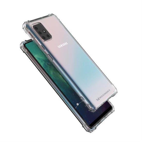 Wozinsky elleni ütés tartós tok katonai fokozatú védelem a Samsung Galaxy A72 4G átlátszó