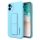 Wozinsky kitámasztható tok Flexible Silicone telefontok egy Stand Iphone 11 Pro Light Blue