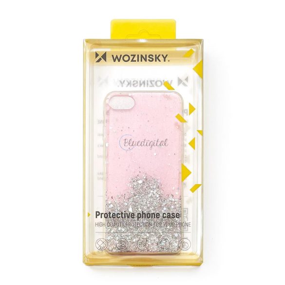 Wozinsky Star csillámos ragyogó telefontok Samsung Galaxy A22 4G átlátszó