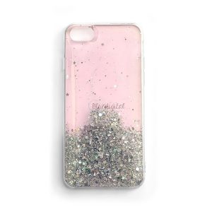 Wozinsky Star Glitter csillogó telefontok Samsung Galaxy A22 4G rózsaszín