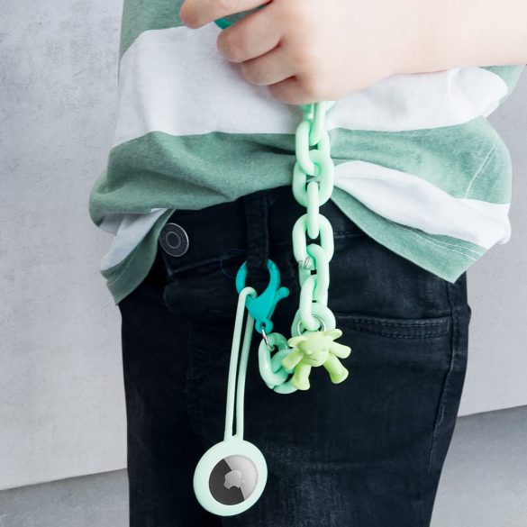 Color Chain (rope) colorful chain phone holder pendant for backpack wallet sárga tok