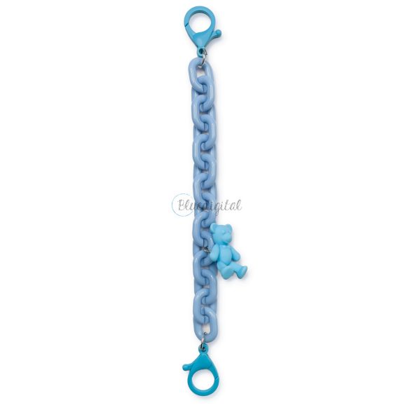 Color Chain (rope) colorful chain phone holder pendant for backpack wallet kék tok