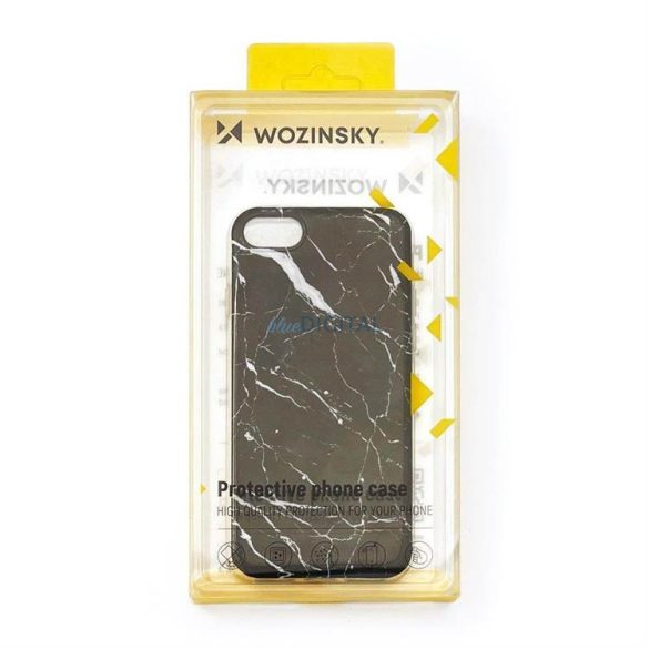 Wozinsky márvány tok Xiaomi Redmi Note 10 5G / Poco M3 Pro fekete