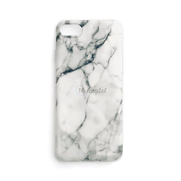 Wozinsky Marble TPU telefontok iPhone 13 mini fehér