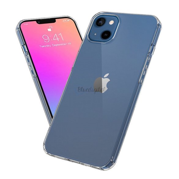 Ultra Clear 0.5mm tok Gel TPU tok iPhone 13 Pro átlátszó