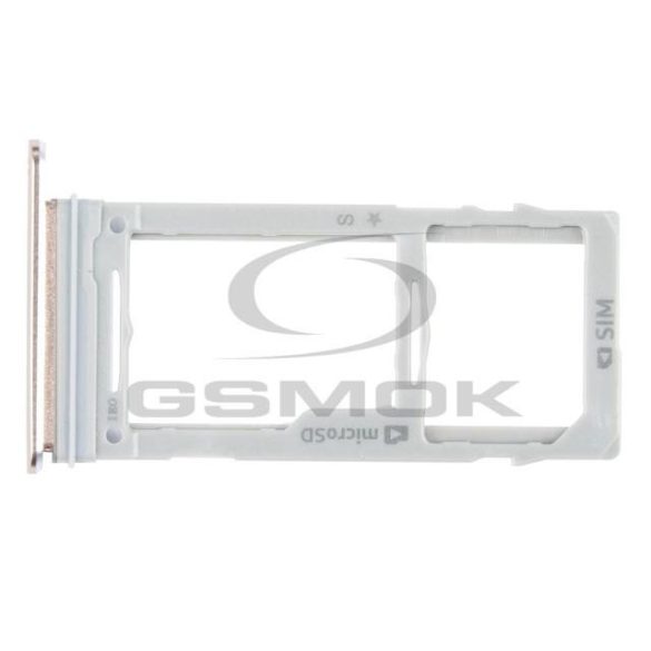 SIM-kártya és a memóriakártya-tartót SAMSUNG G965 GALAXY S9 PLUS SUNRISE GOLD GH98-42576E [EREDETI]