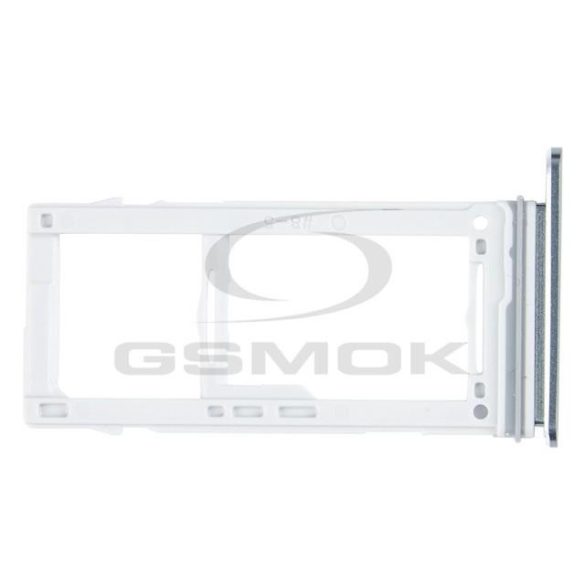 SIM-kártya és a memóriakártya-tartót SAMSUNG G965 GALAXY S9 PLUS DuoS titánszürke GH98-42575C [EREDETI]