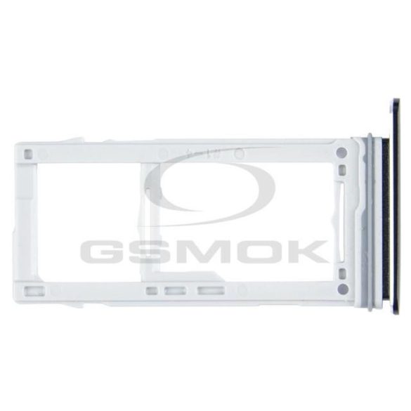 SIM-kártya és a memóriakártya-tartót SAMSUNG G965 GALAXY S9 PLUS DuoS éjfekete GH98-42575A [EREDETI]