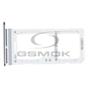 DUAL SIM-kártya és a memóriakártya-tartót SAMSUNG G955 GALAXY S8 PLUS fekete GH98-40977A [EREDETI]