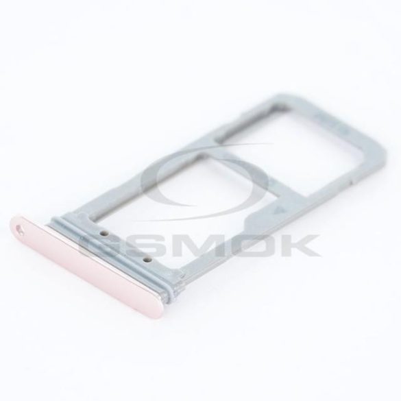 SIM kártya és memóriakártya tartó Samsung G935 Galaxy S7 Edge Rózsaszín GH98-38787E [Original]