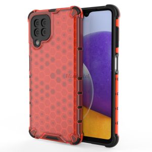 Honeycomb tok Armor tok TPU Bumper Samsung Galaxy A22 4G Red