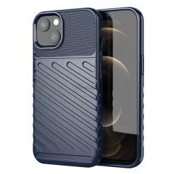   Thunder tok Flexible Tough ütésálló tok TPU tok iPhone 13 Mini Blue