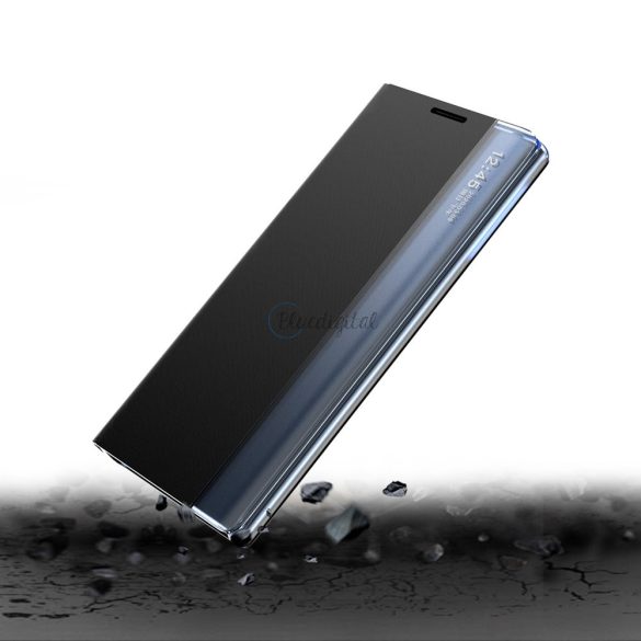 SLEEP tok flipes kihajtható Smart Window tok Samsung Galaxy A22 4G rózsaszín