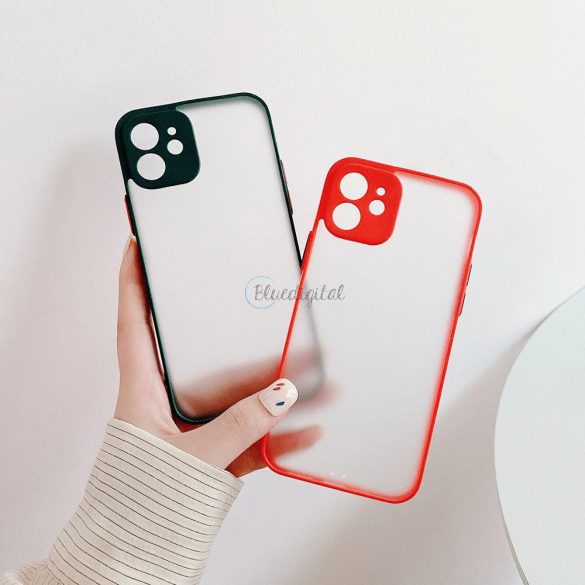 Milky Case átlátszó tok Xiaomi Redmi 9T fekete