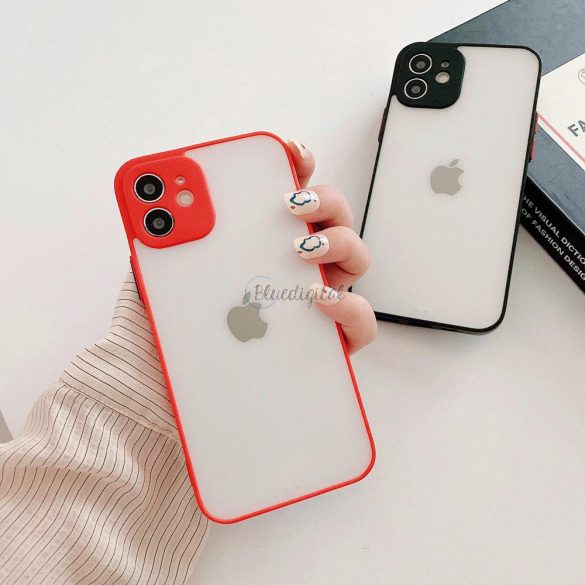 Milky Case átlátszó tok Xiaomi Redmi 9T fekete