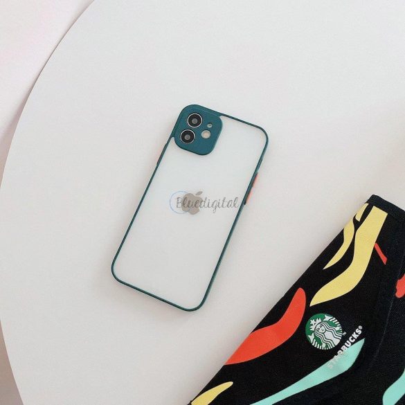 Milky Case átlátszó tok Xiaomi Redmi 9T sötétzöld