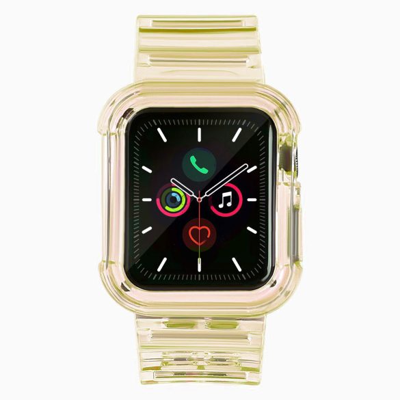 Strap Light Set csereszíj Apple Watch 6 40mm / Watch 5 40mm / Watch 4 40mm / Watch SE 40mm sárga