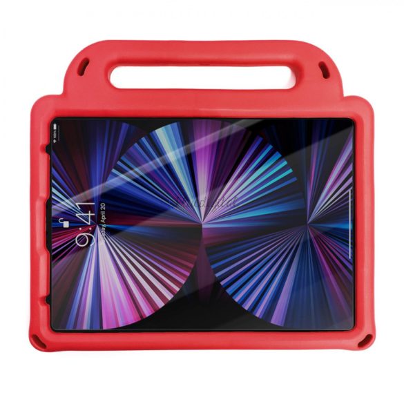 Gyémánt Tablet tok ütésálló puha tok Samsung Galaxy Tab S7 11 Pen-tartó piros