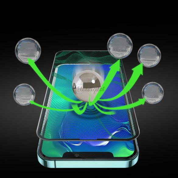 Bestsuit 6 db-os készlet iPhone 11 Pro Max-hoz (tok/flexi edzett üveg/hátlapi fólia/kamera lencse védő/tisztítókendő/applikátor)