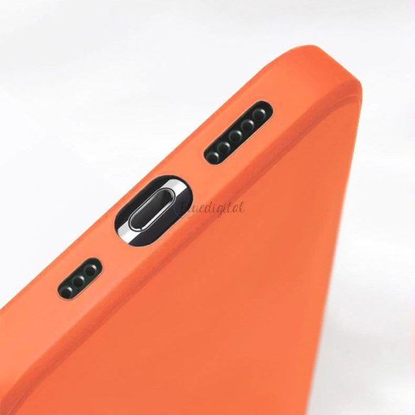 Szilikon tok bankkártyatartóval iPhone 12 Pro Orange