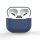 Apple Airpods 3 lágy szilikon fülhallgató tok sötétkék (C tok) Apple Airpods 3 lágy szilikon fülhallgató tok sötétkék (C tok)