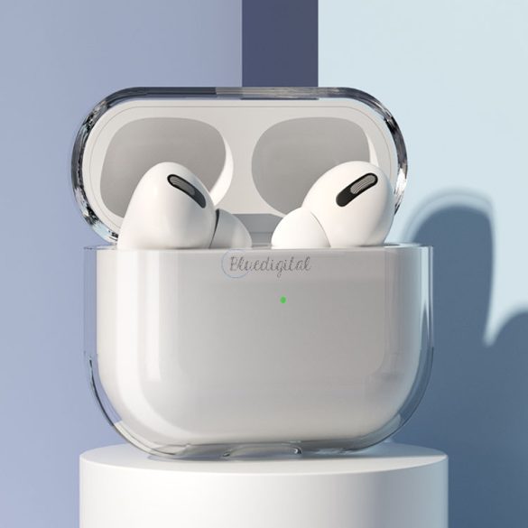 Apple Airpods 3 erős átlátszó fülhallgató tok (a)