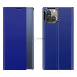   SLEEP tok flipes kihajtható tok az Smart Window iPhone 13 mini kék