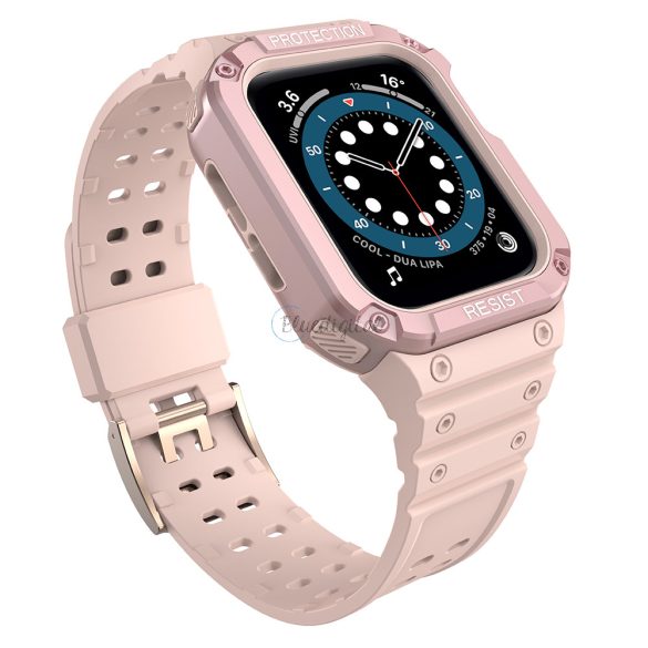 Csereszíj Apple Watch 2/3/4/5/6/7/SE (42/44/45mm) rózsaszín