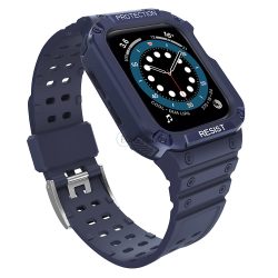   Protect okosóra szíj Watch 7/6/5/4/3/2 / SE (45/44 / 42mm) Blue tok