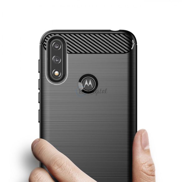 Carbon tok Flexible tok Motorola Moto E7I Power fekete