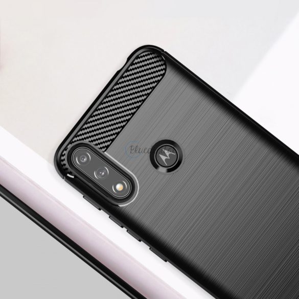 Carbon tok Flexible tok Motorola Moto E7I Power fekete