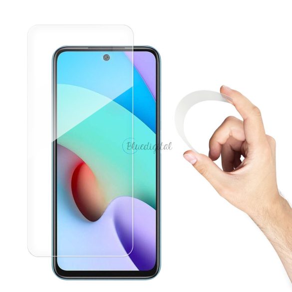 Wozinsky Nano Flexi Hybrid Flexible Glass fólia Xiaomi Redmi 10 edzett üveg